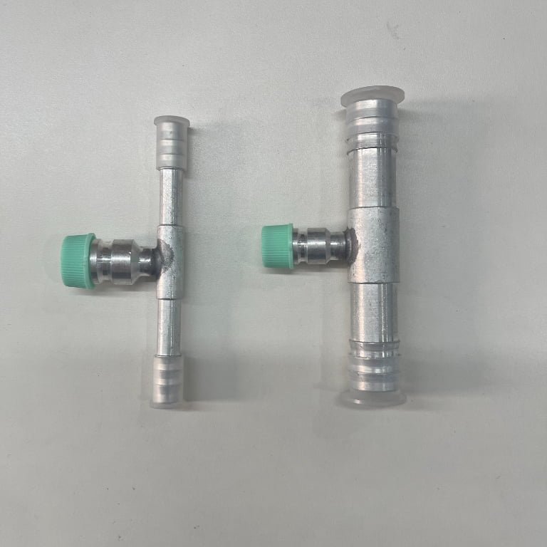 Aluminum Female Flare AC Hose Fittings with Iron Cap