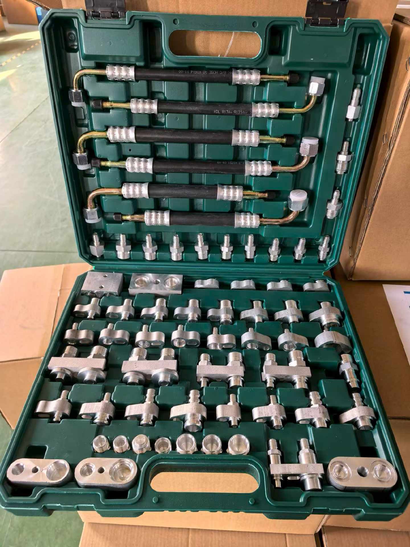 Refrigeration tools and crimping machines