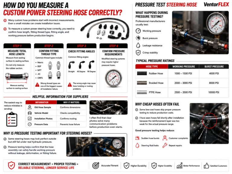 Why Does a Custom Power Steering Hose Kit Matter for Vehicle Performance?