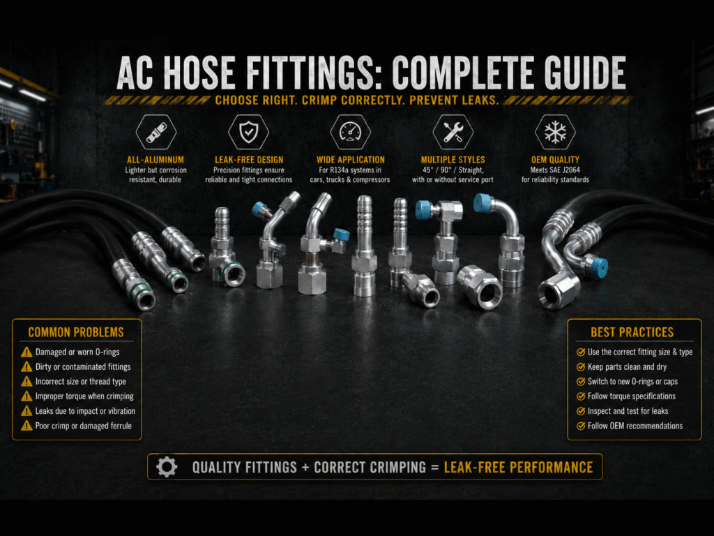 Why AC Hose Leaks After Crimping?