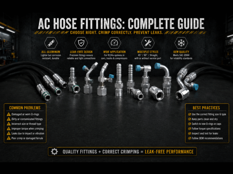 Why AC Hose Leaks After Crimping?