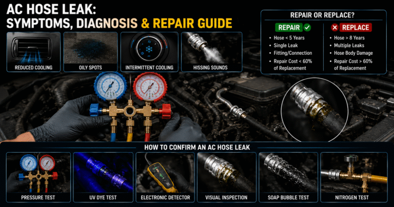 How Much Does AC Hose Replacement Cost?
