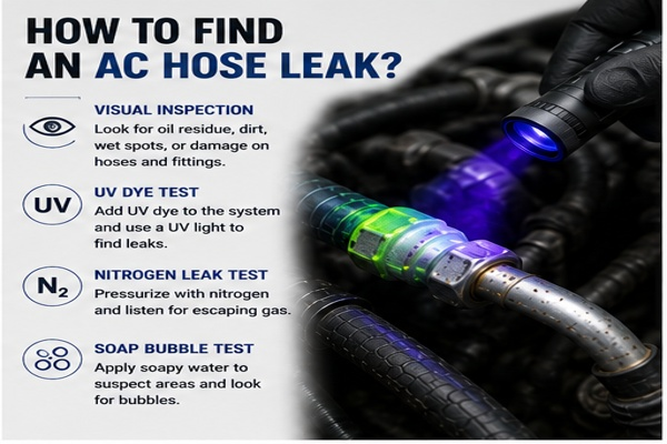 UV dye leak detection method