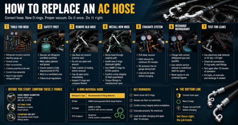 # How to Replace an AC Hose?