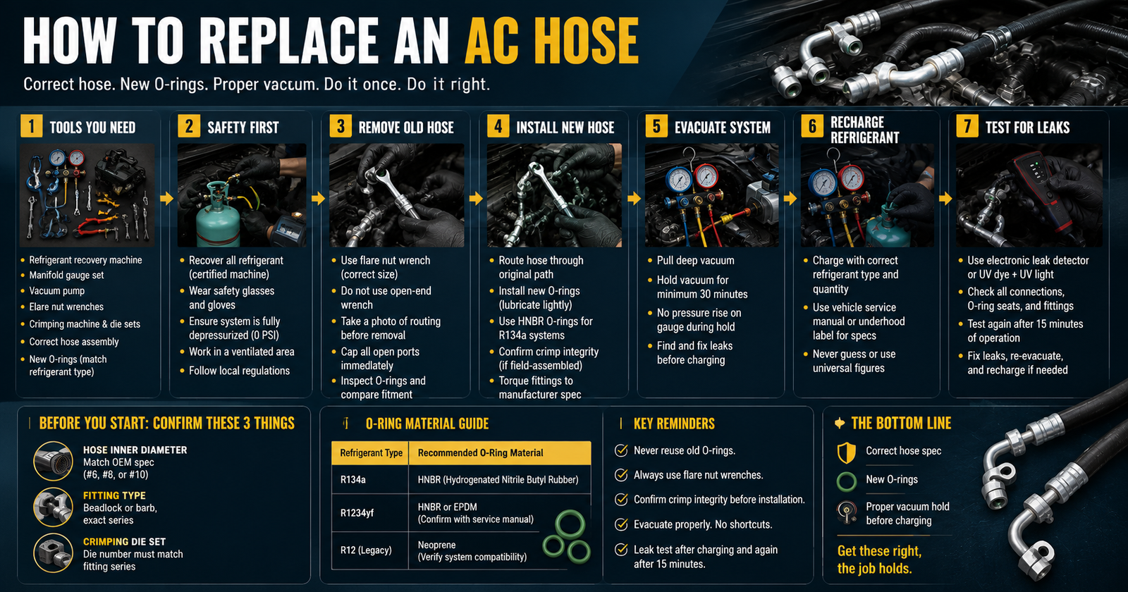 # How to Replace an AC Hose?