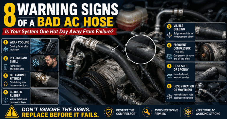 # 8 Warning Signs of a Bad AC Hose: Is Your System One Hot Day Away From Failure?
