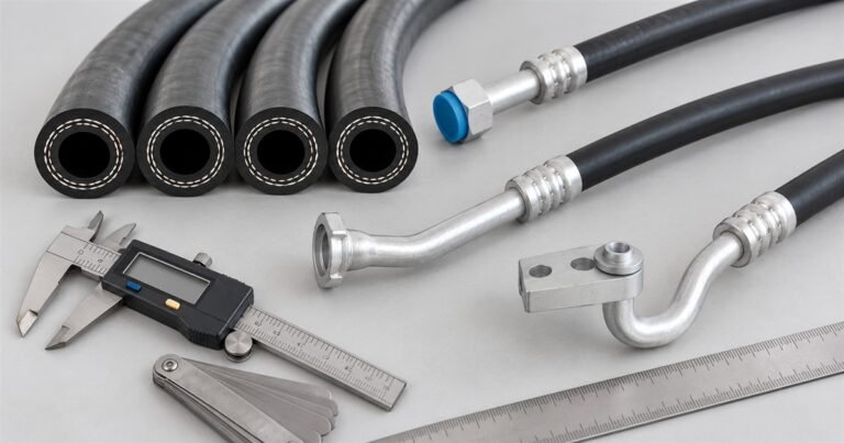 How to Measure an Automotive AC Hose Fitting Correctly?