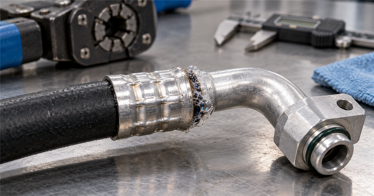 Why Does an AC Hose Leak After Crimping? 7 Common Causes